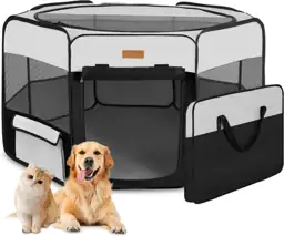 Akinerri Portable Dog Playpen, Foldable… — Photo 1