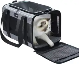 Vceoa 19"x12"x12" Pet Carrier for… — Photo 1