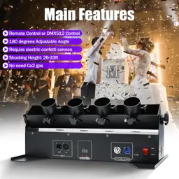 Professional Electric Confetti Cannon Machine — Photo 2