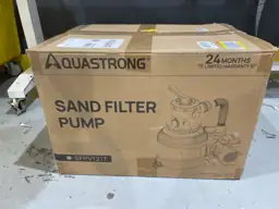AQUASTRONG Sand Filter Pump for… — Photo 3
