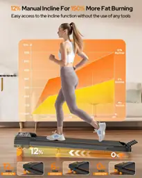 Walking Pad with 12% Incline… — Photo 2