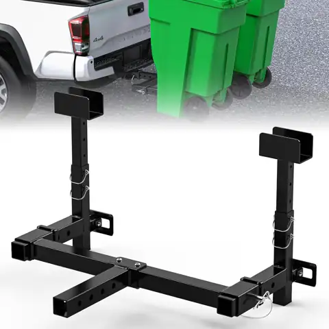 High-Loading Dual Trash Can Hauler… — Photo 1