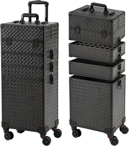 Leeora&Leekoo Professional Rolling Makeup Case… — Photo 1