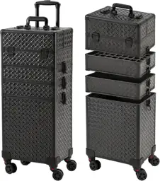 Leeora&Leekoo Professional Rolling Makeup Case… — Photo 1