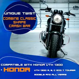 Mustache Crash Bar Engine Guard/Highway… — Photo 2