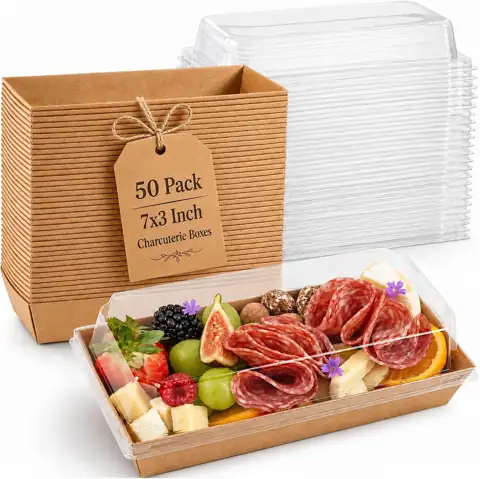 50 Pack 7.5x3.3in Small Charcuterie… — Photo 1
