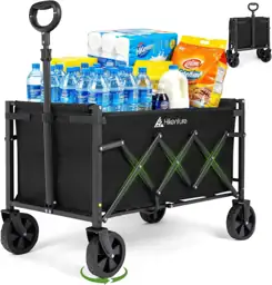 Hikenture Collapsible Wagon Cart with… — Photo 1