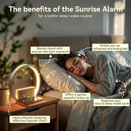 Vivilumens Sunrise Alarm Clock Wireless… — Photo 2