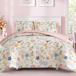 Twin Comforter Set for Girls… — Photo 1