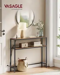 VASAGLE 39.4" Console Table with… — Photo 2