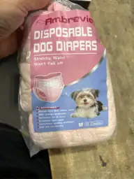 Ambreview Disposable Dog Diapers Female,… — Photo 3