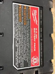 Milwaukee M18 RedLithium XC5.0 5… — Photo 4