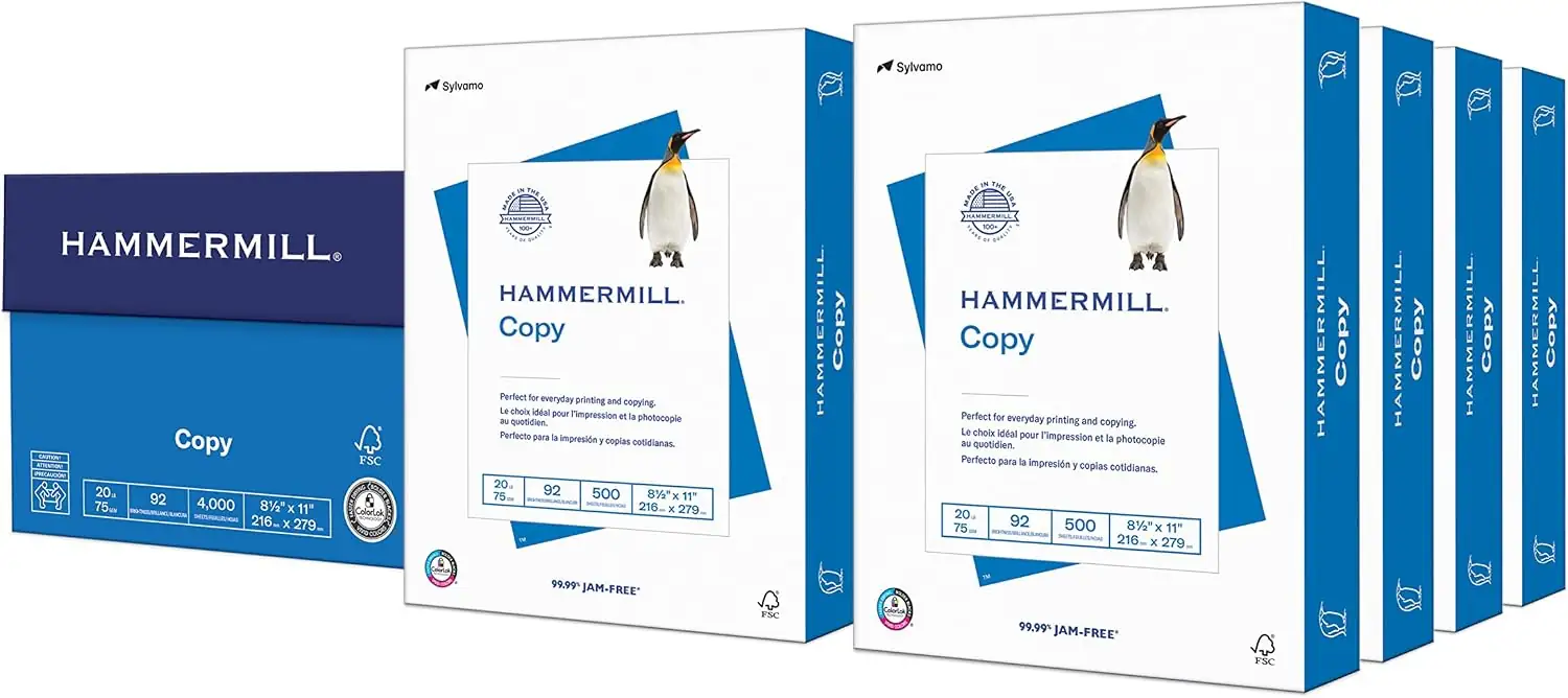 Hammermill Printer Paper, 20 lb… — Photo 1