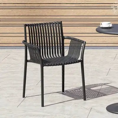 Jamesdar Weave Dinings Chairs Black — Photo 1