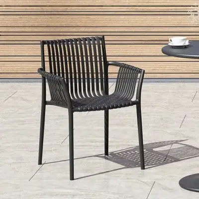 Jamesdar Weave Dinings Chairs Black — Photo 1