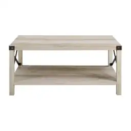 Metal X Rustic Wood Coffee… — Photo 1