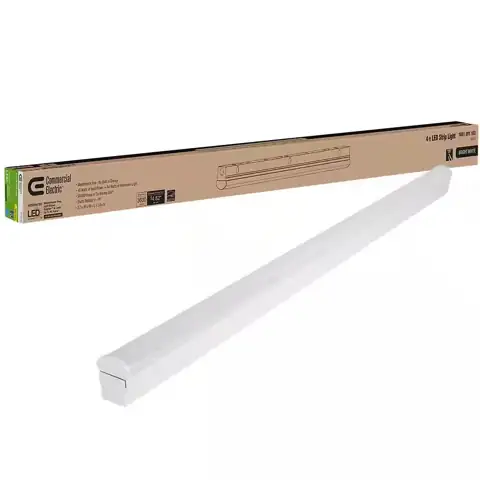 4 ft. 64W Equivalent Direct-Wire… — Photo 1