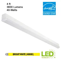 4 ft. 64W Equivalent Direct-Wire… — Photo 2