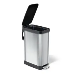 GLAD 12-Gallon Slim Stainless Steel… — Photo 2