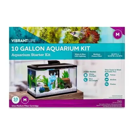 Vibrant Life 10 Gallon Aquarium… — Photo 1