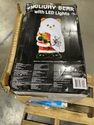 23.6" Holiday Bear with Ghost… — Photo 3