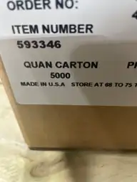 Orange Thermal Label 4" 6"… — Photo 4