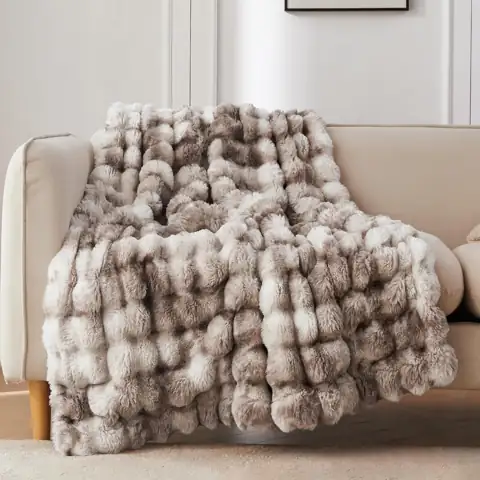 COOVA Soft Bubble Faux Fur… — Photo 1