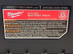Milwaukee M18 Lithium-Ion Battery and… — Photo 5