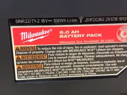 Milwaukee M18 Lithium-Ion Battery and… — Photo 6