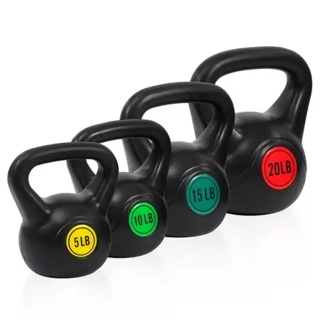 BalanceFrom Wide-Grip Kettlebell Weight Set,… — Photo 1