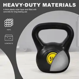 BalanceFrom Wide-Grip Kettlebell Weight Set,… — Photo 2