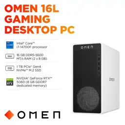 HP OMEN 16L Gaming Desktop… — Photo 2