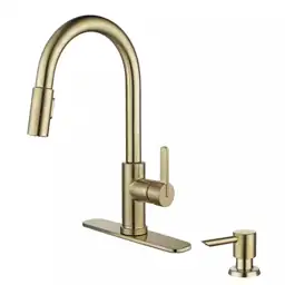 Paulina Single-Handle Pull-Down Faucet with… — Photo 1