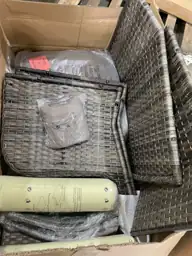 6 pc wicker outdoor set — Photo 6