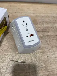 Honeywell 5-Outlet 2-USB LED Night… — Photo 5