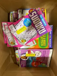 Activity Books Lot Box — Photo 1