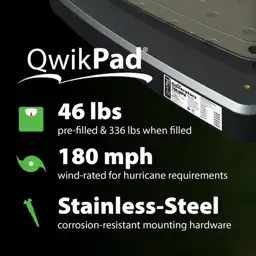 QWIKPRODUCTS Qwik Pad Generator Mounting… — Photo 2