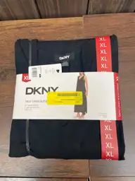 DKNY Linen Blend Dress — Photo 1
