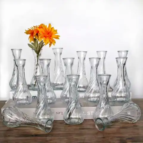 Sandraheer Glass Bud Vases -… — Photo 1