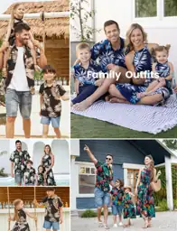 PATPAT Family Hawaiian Matching Outfits… — Photo 2