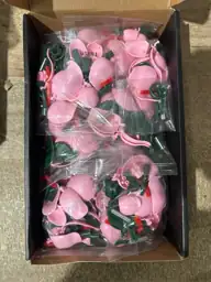 Pink Rose Bouquet Building Set… — Photo 3