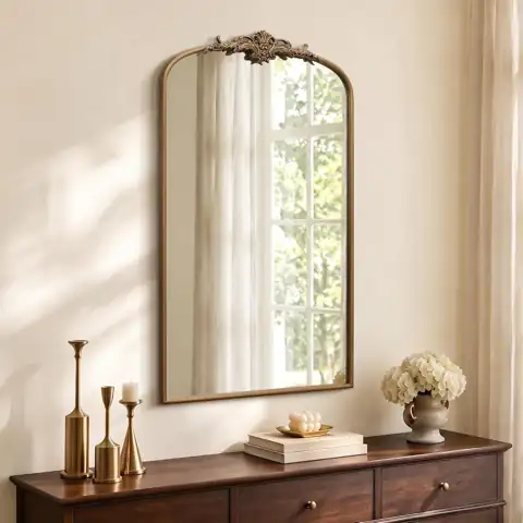 Besdomus Vintage Large Wall Mirror:… — Photo 1