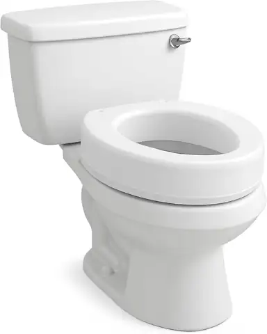 Carex Toilet Seat Riser, Round… — Photo 1