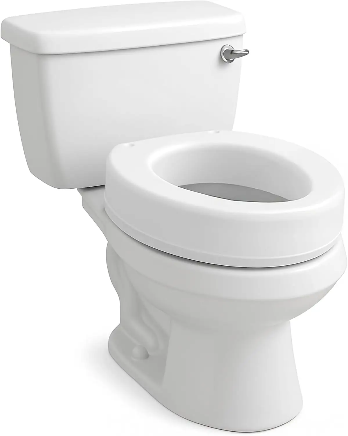 Carex Toilet Seat Riser, Round… — Photo 1