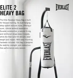 Everlast Elite Punching Bag |… — Photo 2
