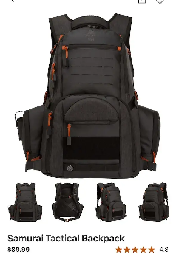 Samurai tactical backpack — Photo 1