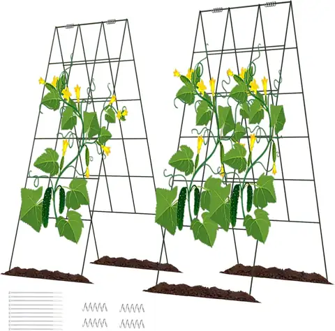DOEWORKS 48" Cucumber Trellis, 2-Pack,… — Photo 1