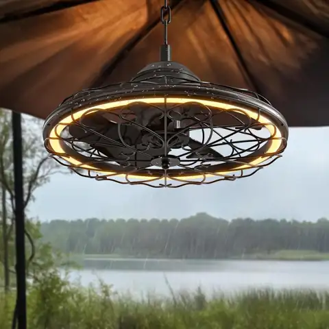 20" Outdoor Ceiling Fan, IP65… — Photo 1