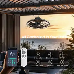 20" Outdoor Ceiling Fan, IP65… — Photo 2