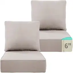 Luxury 22*24*6in Outdoor Patio Cushions,… — Photo 1